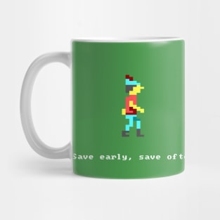 Save early, save often Mug